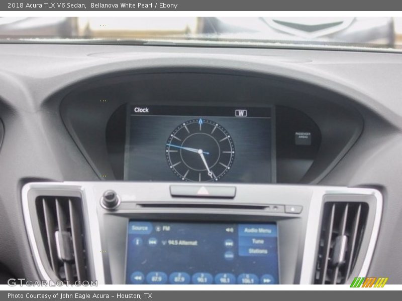 Bellanova White Pearl / Ebony 2018 Acura TLX V6 Sedan