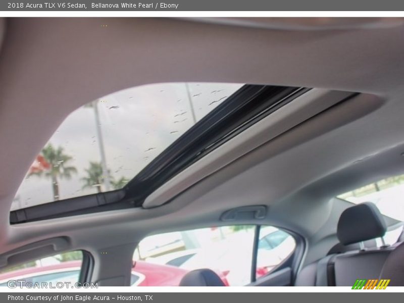 Bellanova White Pearl / Ebony 2018 Acura TLX V6 Sedan