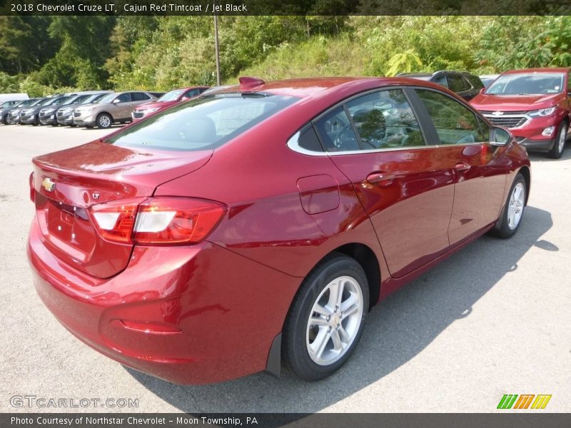 Cajun Red Tintcoat / Jet Black 2018 Chevrolet Cruze LT