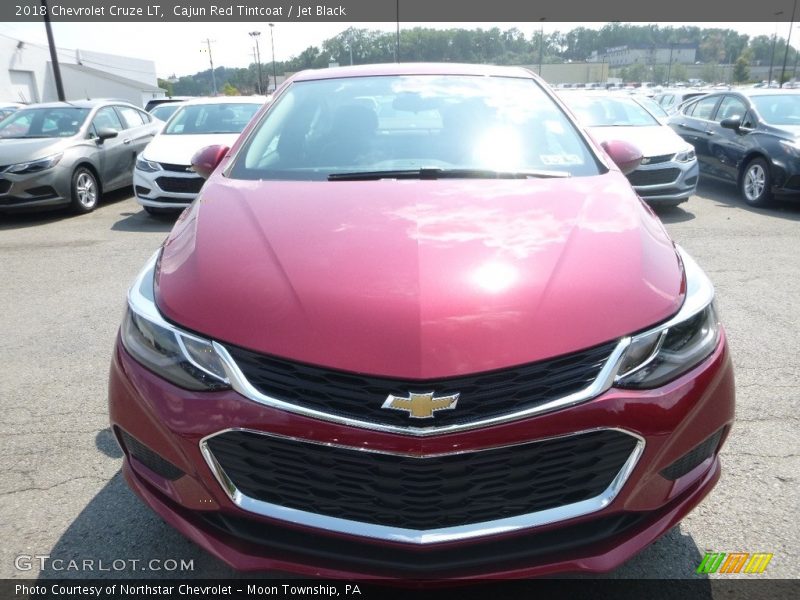 Cajun Red Tintcoat / Jet Black 2018 Chevrolet Cruze LT