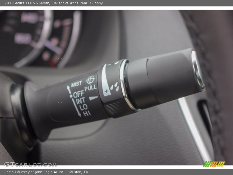 Bellanova White Pearl / Ebony 2018 Acura TLX V6 Sedan