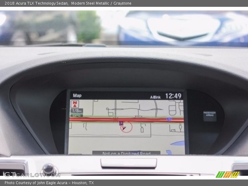 Modern Steel Metallic / Graystone 2018 Acura TLX Technology Sedan