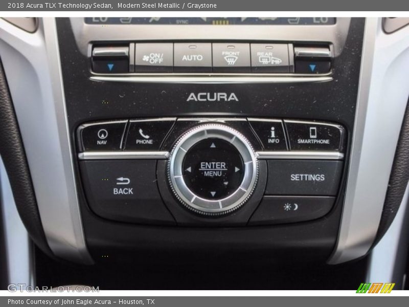 Modern Steel Metallic / Graystone 2018 Acura TLX Technology Sedan