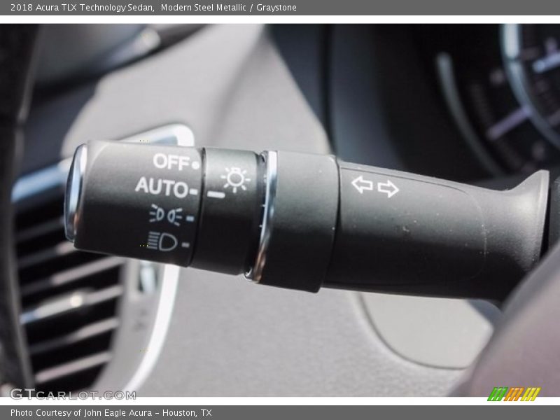 Modern Steel Metallic / Graystone 2018 Acura TLX Technology Sedan