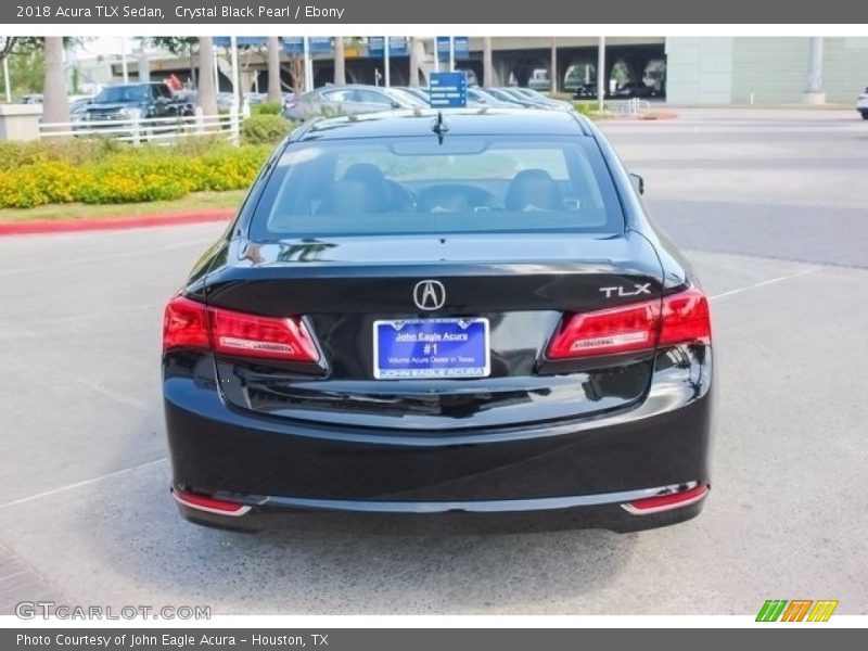 Crystal Black Pearl / Ebony 2018 Acura TLX Sedan
