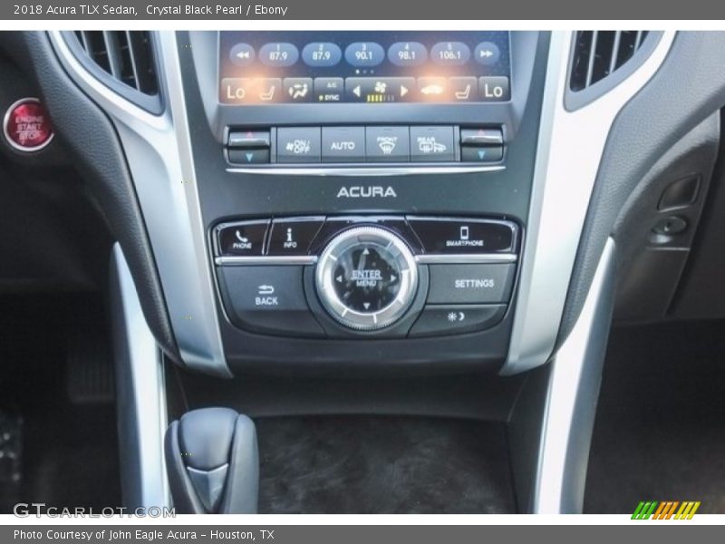 Crystal Black Pearl / Ebony 2018 Acura TLX Sedan