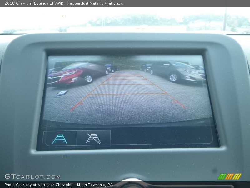 Pepperdust Metallic / Jet Black 2018 Chevrolet Equinox LT AWD