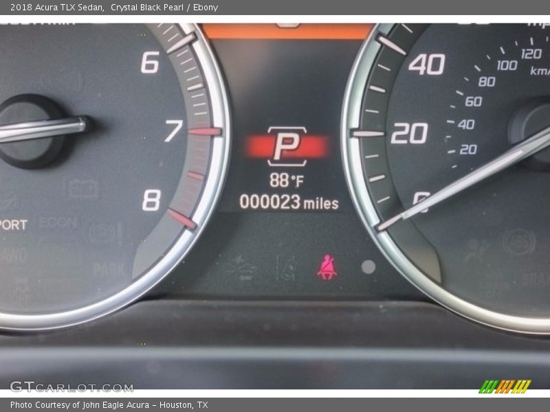 Crystal Black Pearl / Ebony 2018 Acura TLX Sedan