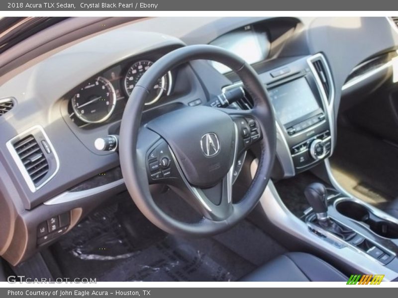 Crystal Black Pearl / Ebony 2018 Acura TLX Sedan