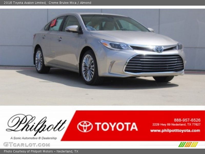 Creme Brulee Mica / Almond 2018 Toyota Avalon Limited