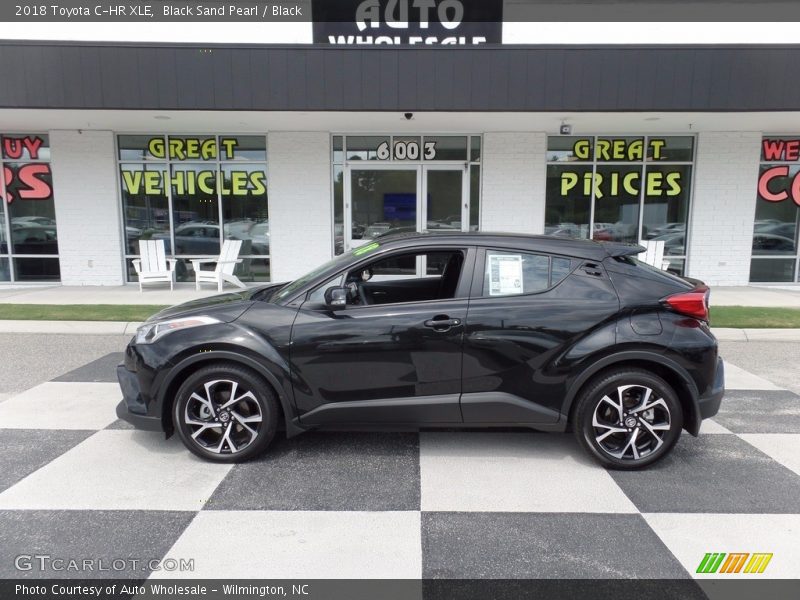 Black Sand Pearl / Black 2018 Toyota C-HR XLE