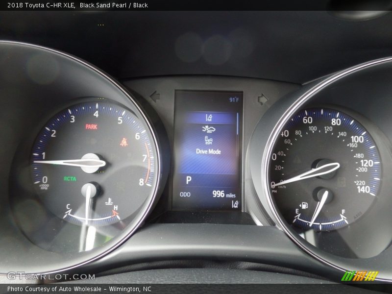 Black Sand Pearl / Black 2018 Toyota C-HR XLE