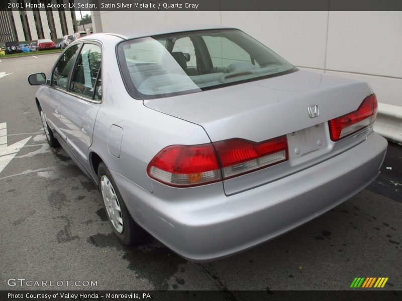 Satin Silver Metallic / Quartz Gray 2001 Honda Accord LX Sedan