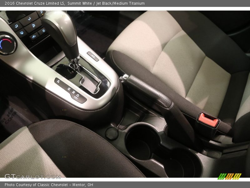 Summit White / Jet Black/Medium Titanium 2016 Chevrolet Cruze Limited LS
