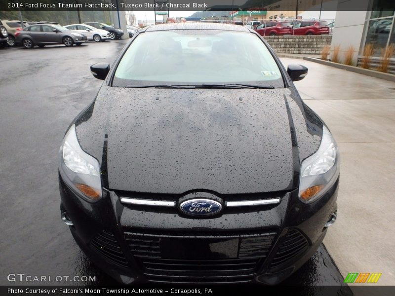 Tuxedo Black / Charcoal Black 2014 Ford Focus Titanium Hatchback