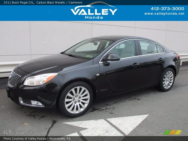 Carbon Black Metallic / Cashmere 2011 Buick Regal CXL