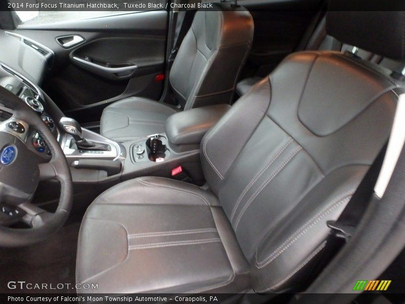 Tuxedo Black / Charcoal Black 2014 Ford Focus Titanium Hatchback