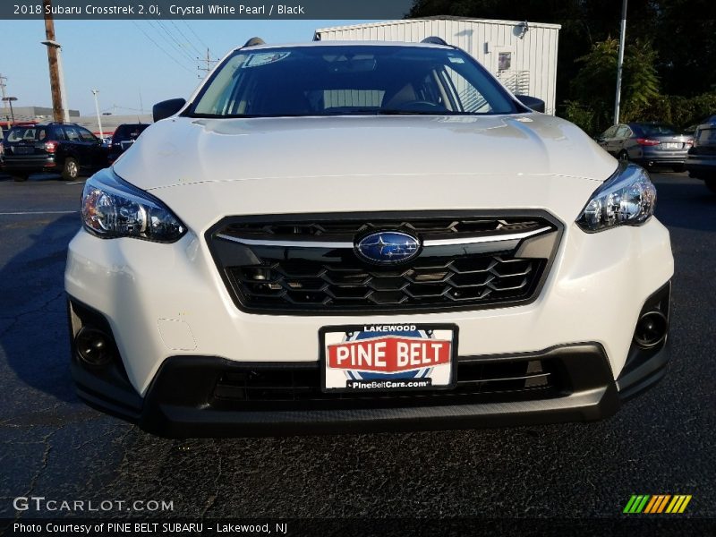Crystal White Pearl / Black 2018 Subaru Crosstrek 2.0i