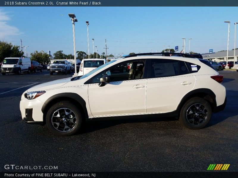 Crystal White Pearl / Black 2018 Subaru Crosstrek 2.0i
