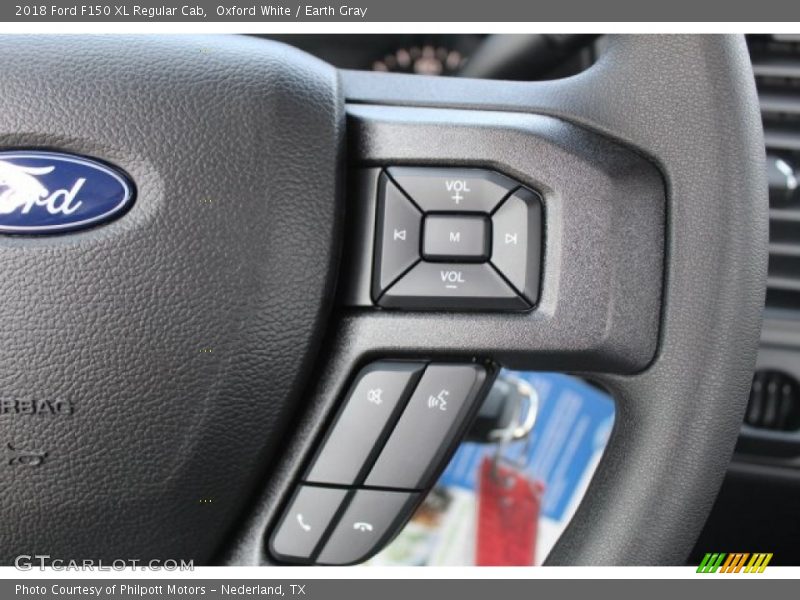Oxford White / Earth Gray 2018 Ford F150 XL Regular Cab