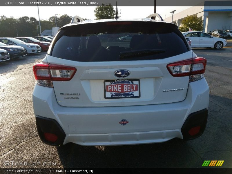 Crystal White Pearl / Black 2018 Subaru Crosstrek 2.0i