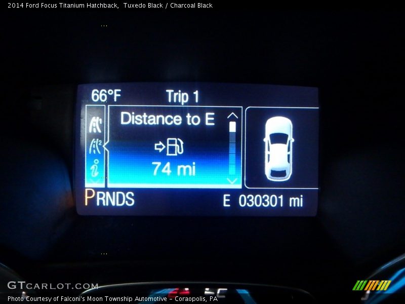 Tuxedo Black / Charcoal Black 2014 Ford Focus Titanium Hatchback