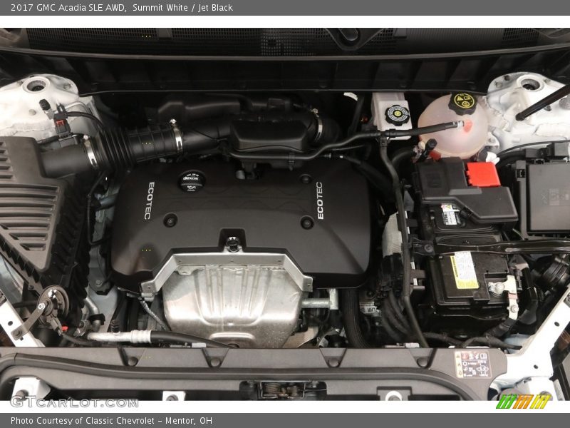  2017 Acadia SLE AWD Engine - 2.5 Liter SIDI DOHC 16-Valve VVT 4 Cylinder