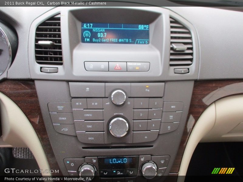 Carbon Black Metallic / Cashmere 2011 Buick Regal CXL
