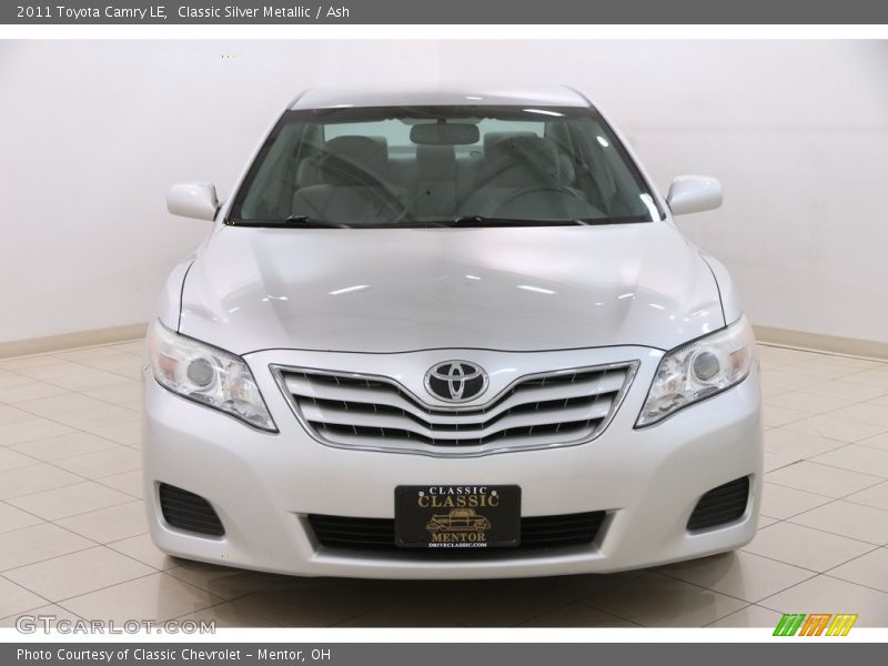 Classic Silver Metallic / Ash 2011 Toyota Camry LE