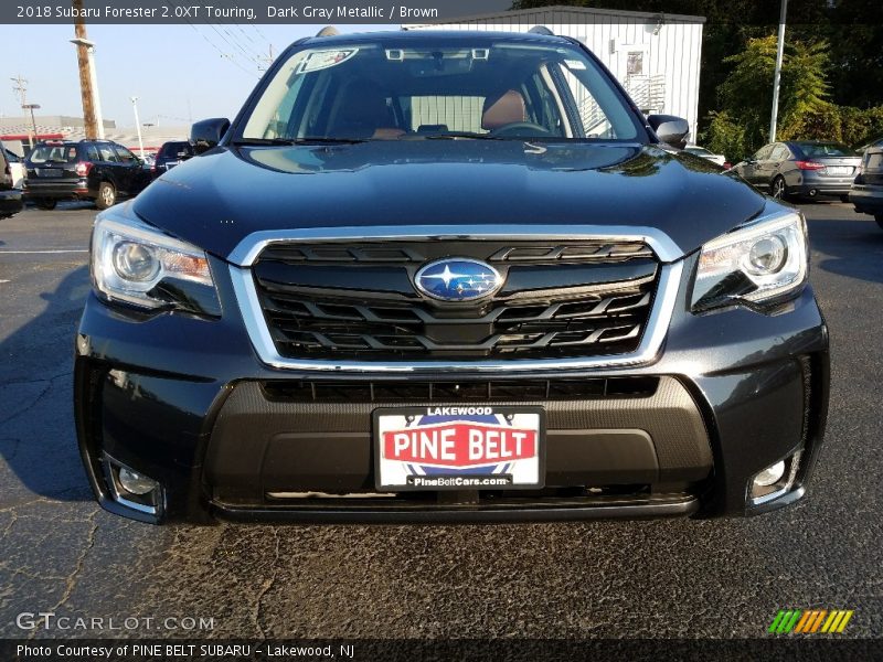 Dark Gray Metallic / Brown 2018 Subaru Forester 2.0XT Touring