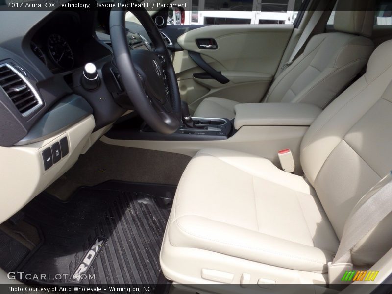 Basque Red Pearl II / Parchment 2017 Acura RDX Technology