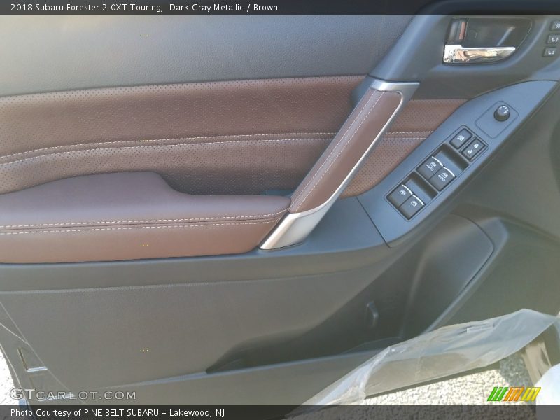 Dark Gray Metallic / Brown 2018 Subaru Forester 2.0XT Touring