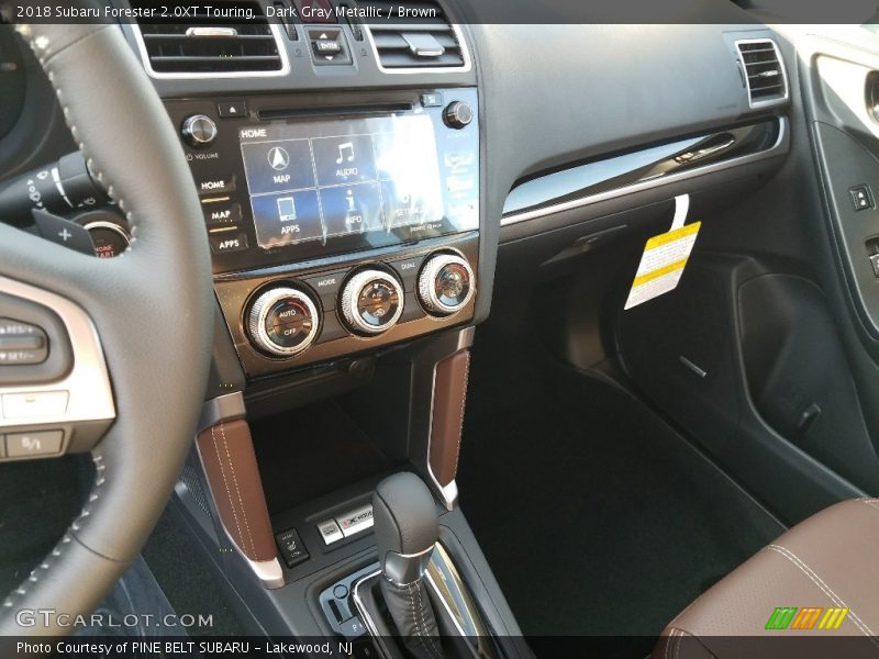 Dark Gray Metallic / Brown 2018 Subaru Forester 2.0XT Touring
