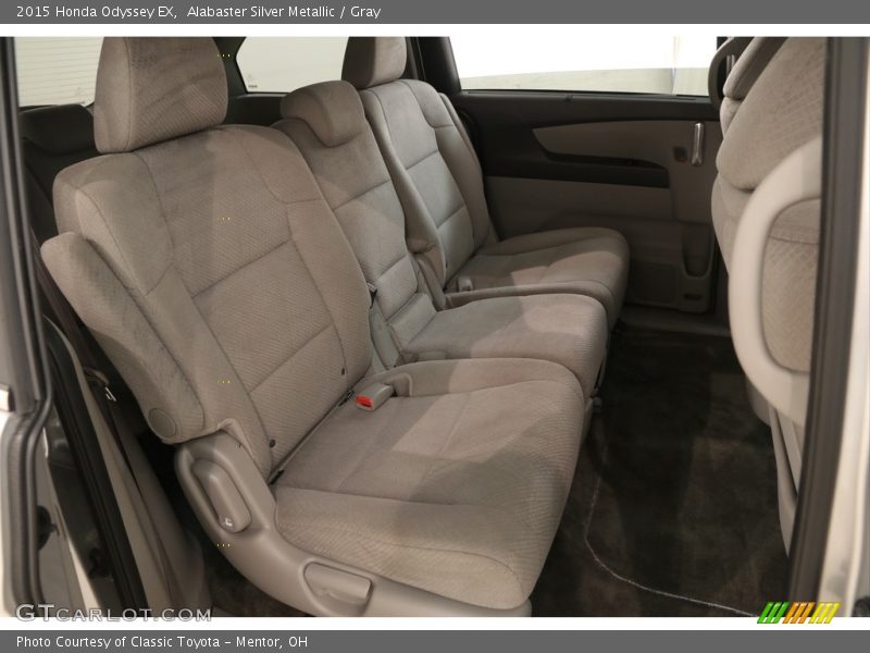 Alabaster Silver Metallic / Gray 2015 Honda Odyssey EX