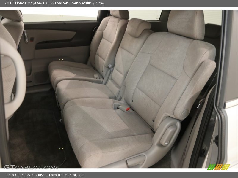 Alabaster Silver Metallic / Gray 2015 Honda Odyssey EX