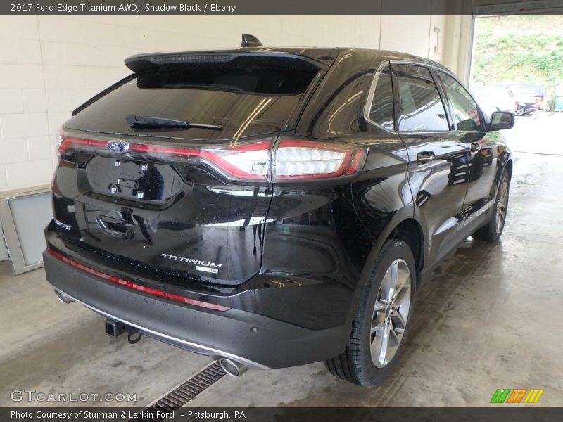 Shadow Black / Ebony 2017 Ford Edge Titanium AWD