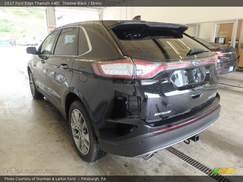 Shadow Black / Ebony 2017 Ford Edge Titanium AWD