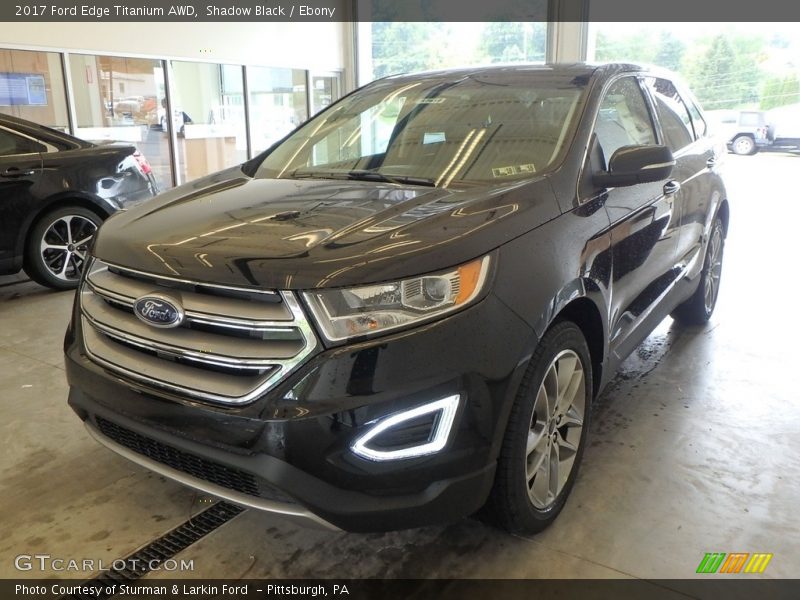 Shadow Black / Ebony 2017 Ford Edge Titanium AWD