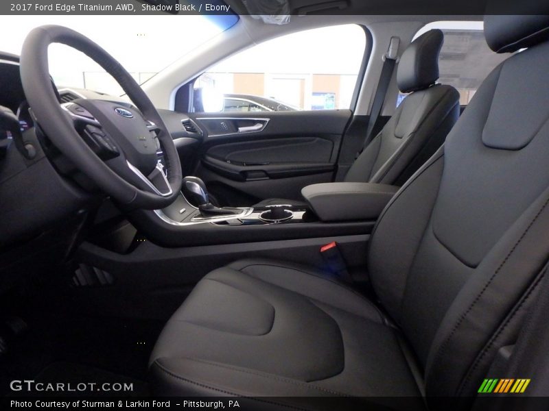 Shadow Black / Ebony 2017 Ford Edge Titanium AWD