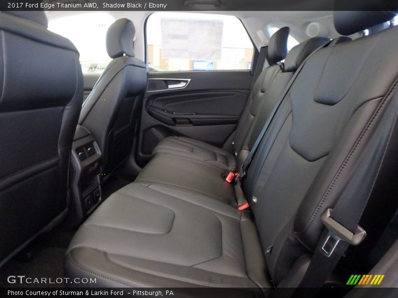 Shadow Black / Ebony 2017 Ford Edge Titanium AWD