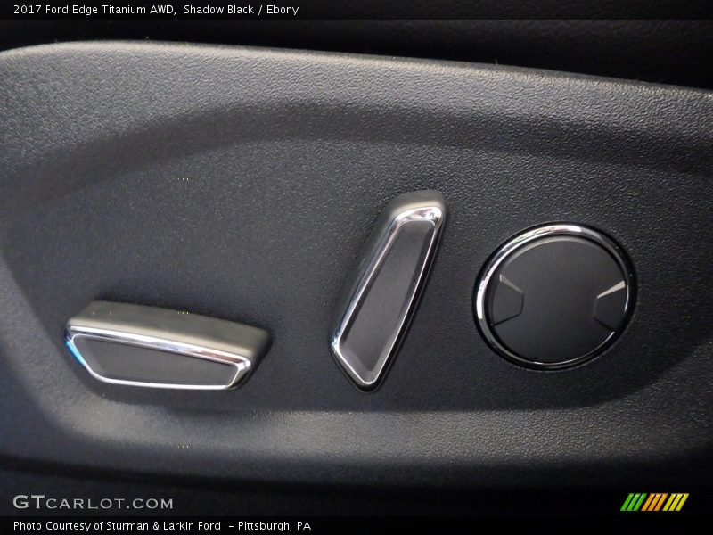 Shadow Black / Ebony 2017 Ford Edge Titanium AWD