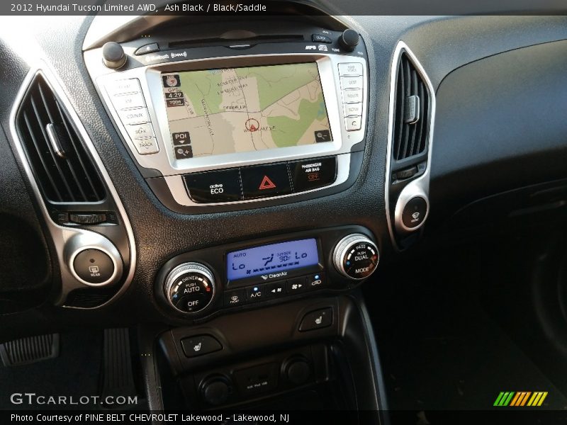 Ash Black / Black/Saddle 2012 Hyundai Tucson Limited AWD