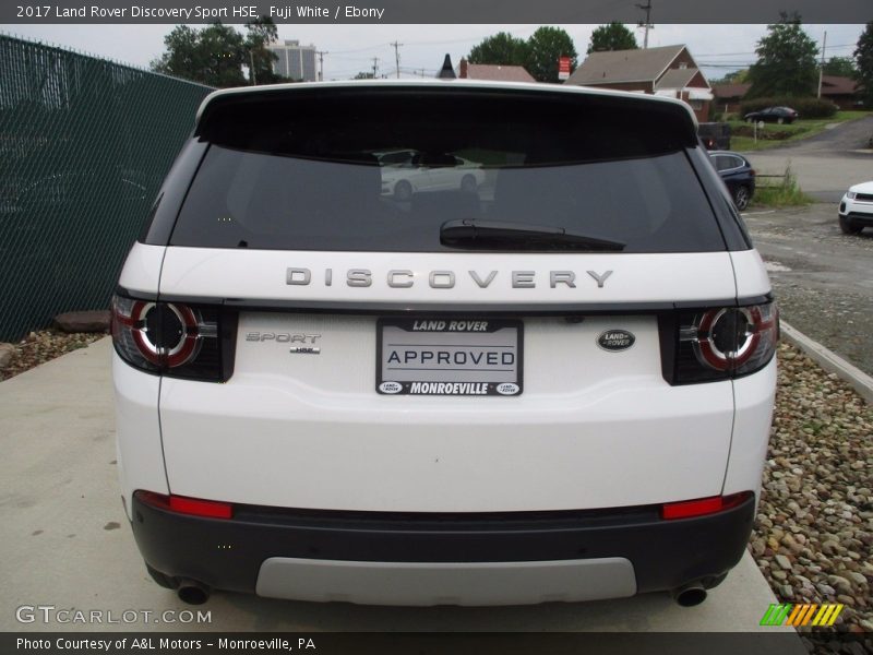 Fuji White / Ebony 2017 Land Rover Discovery Sport HSE