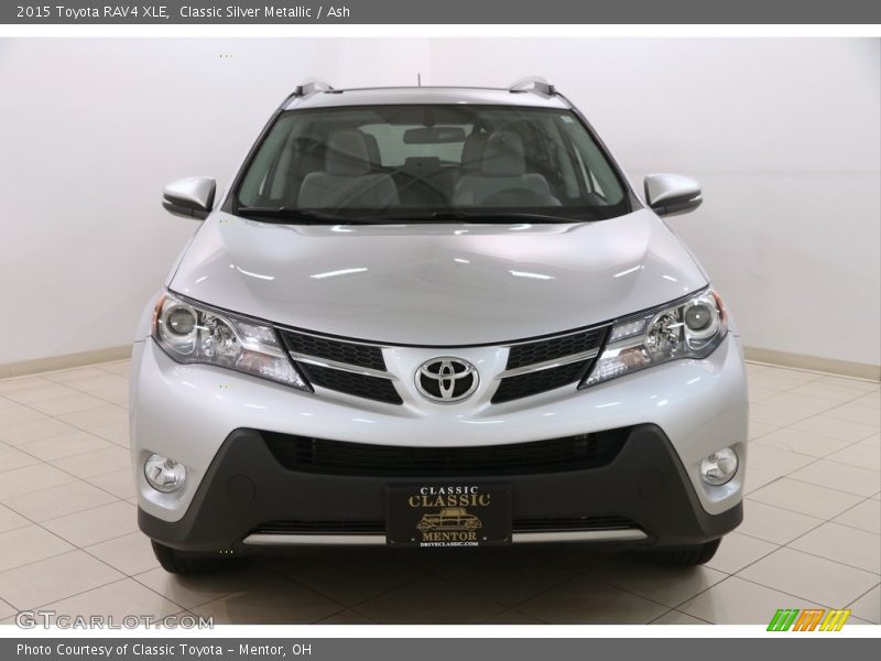 Classic Silver Metallic / Ash 2015 Toyota RAV4 XLE