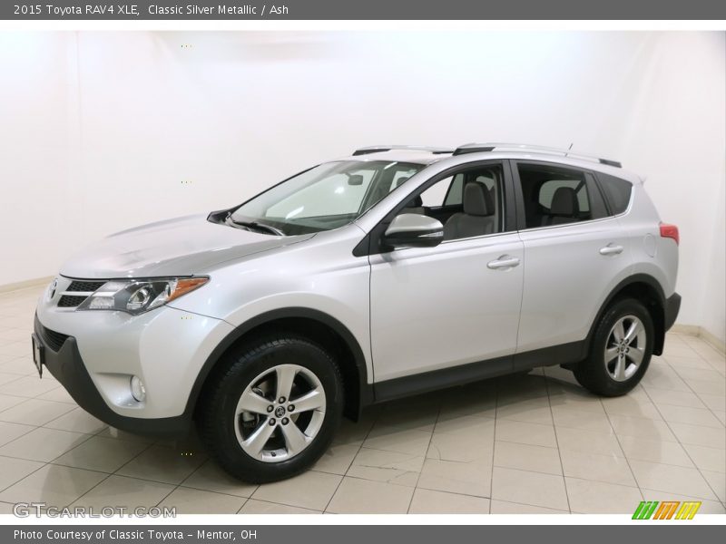Classic Silver Metallic / Ash 2015 Toyota RAV4 XLE