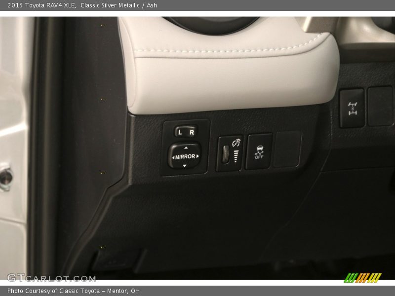 Classic Silver Metallic / Ash 2015 Toyota RAV4 XLE