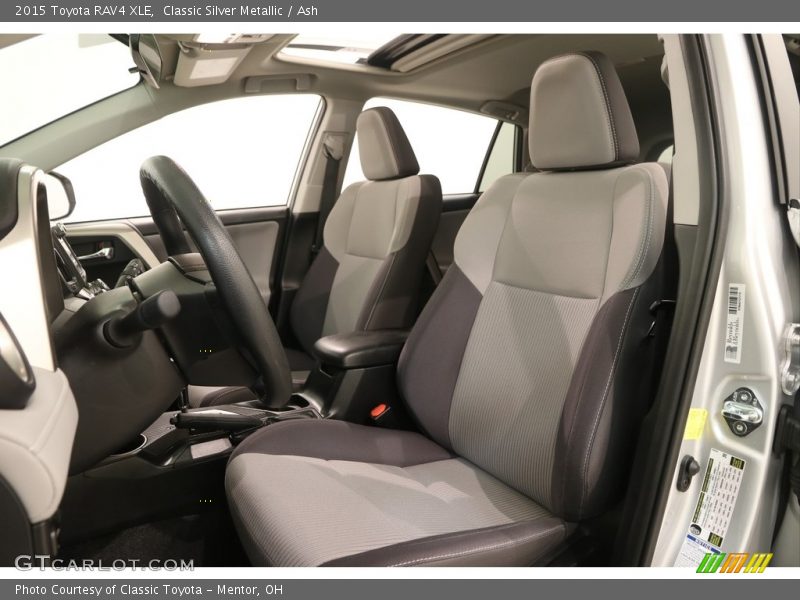 Classic Silver Metallic / Ash 2015 Toyota RAV4 XLE