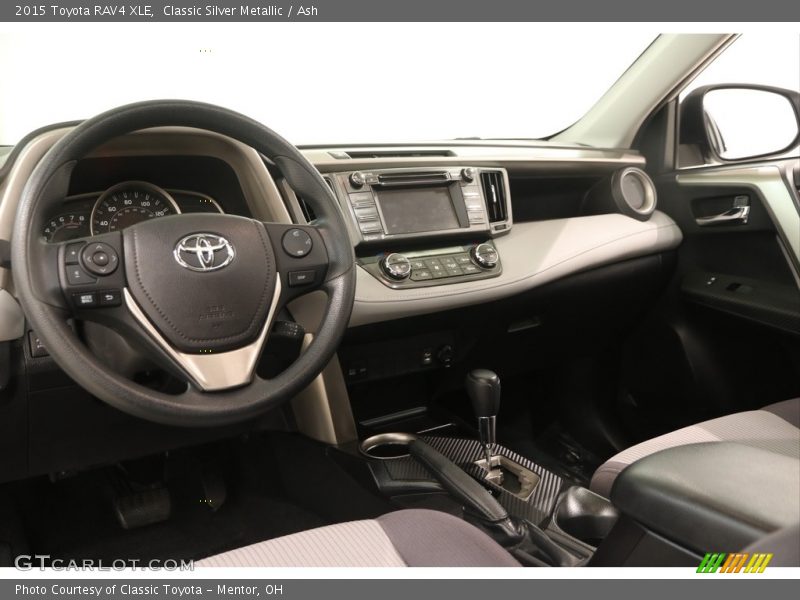Classic Silver Metallic / Ash 2015 Toyota RAV4 XLE