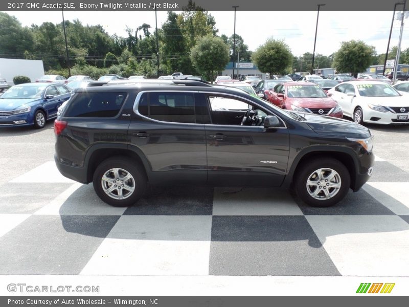 Ebony Twilight Metallic / Jet Black 2017 GMC Acadia SLE