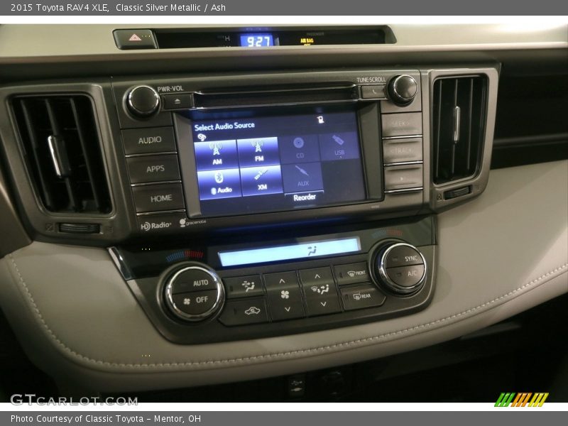 Classic Silver Metallic / Ash 2015 Toyota RAV4 XLE